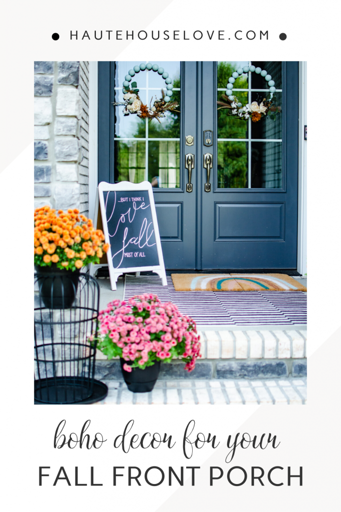 fall front porch