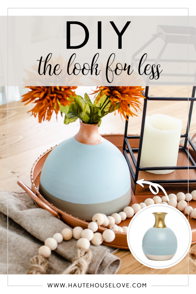 DIY Look For Less Fall Vase