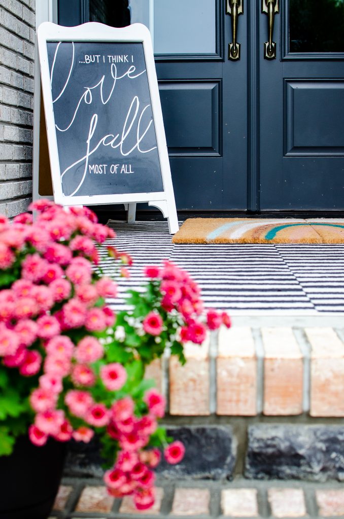 fall front porch