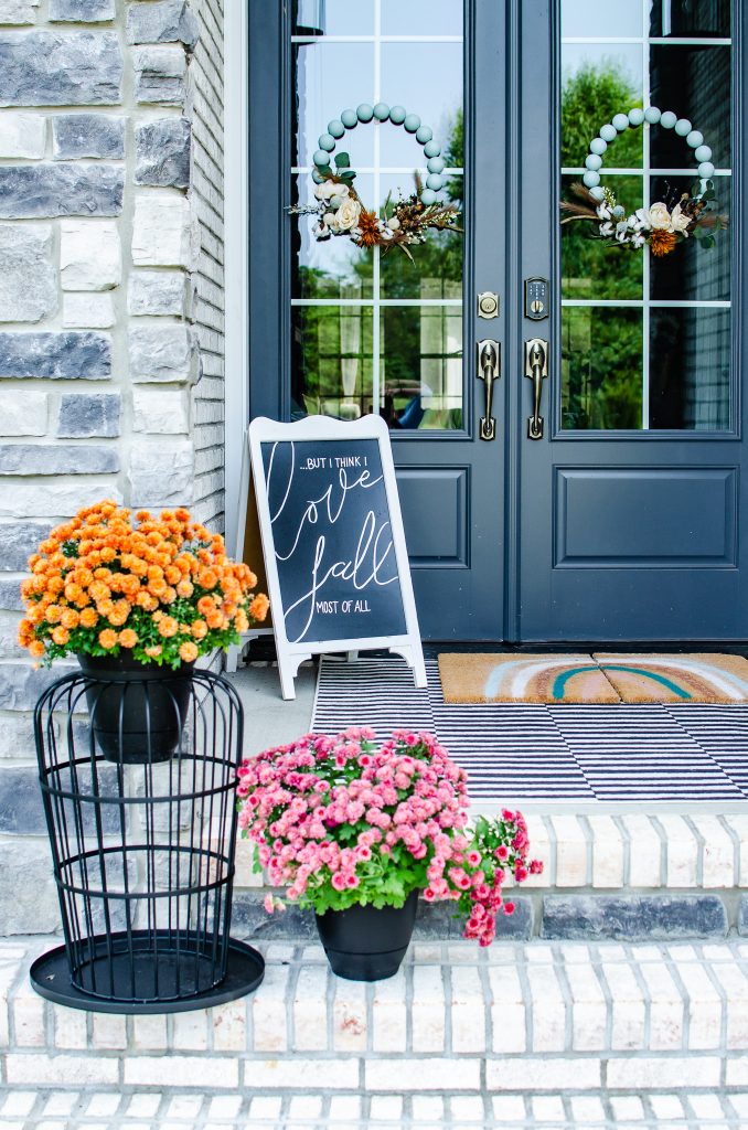 fall front porch