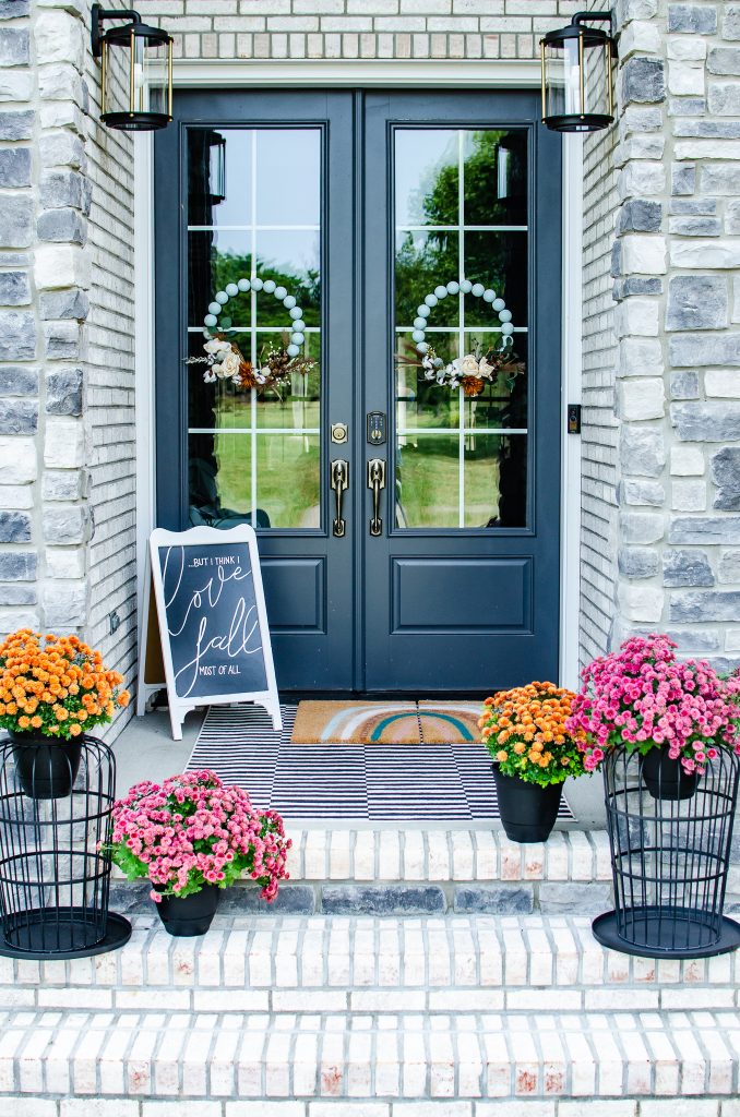 Fall front porch