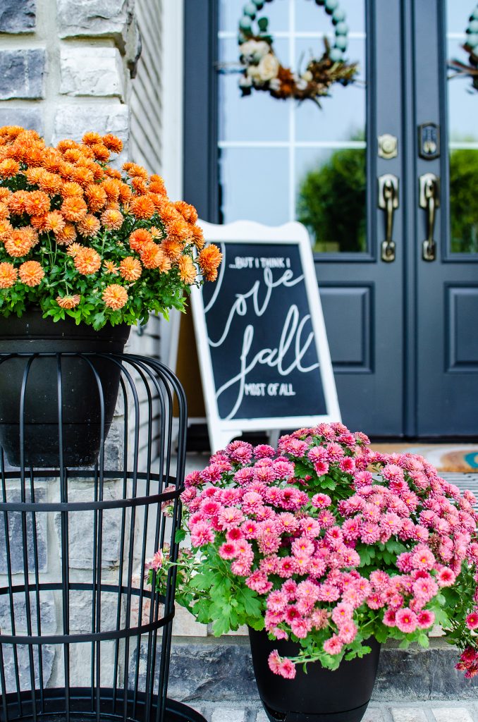 fall front porch