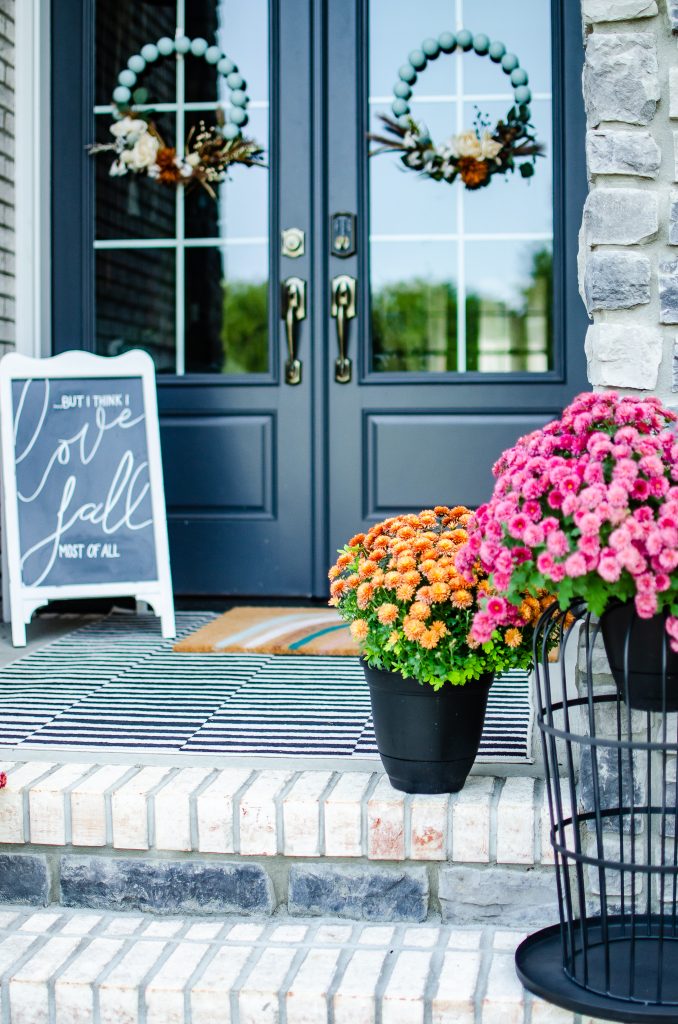 fall front porch