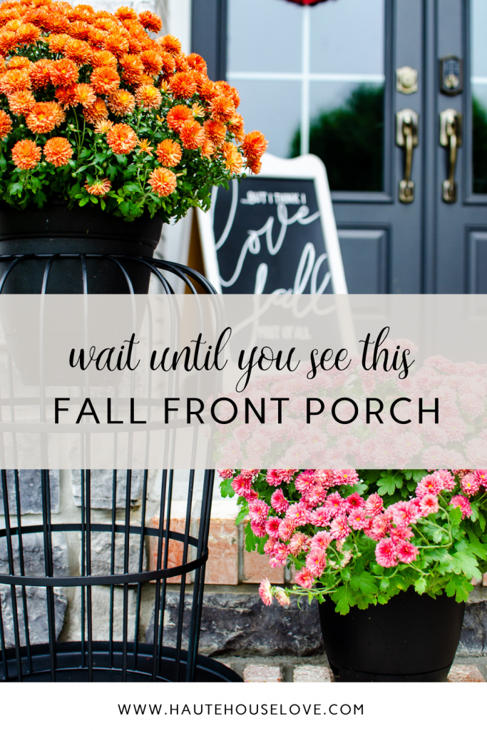 fall front porch