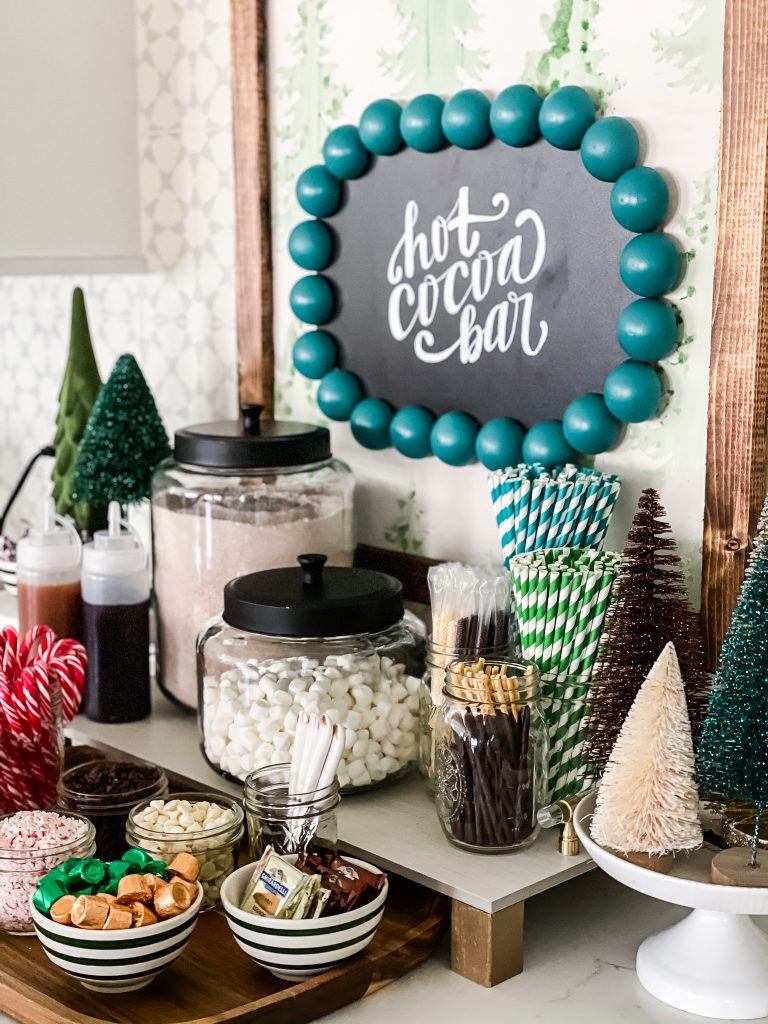 Try This Simple Hot Cocoa Bar Idea! - Design Improvised