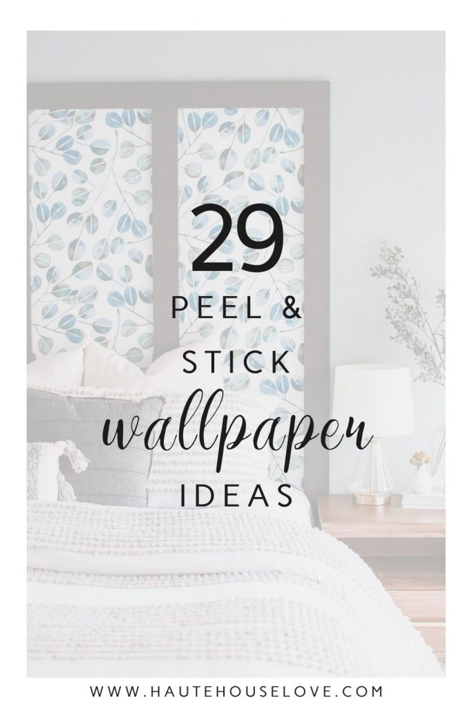 29 Peel & Stick Wallpaper Ideas for the Home