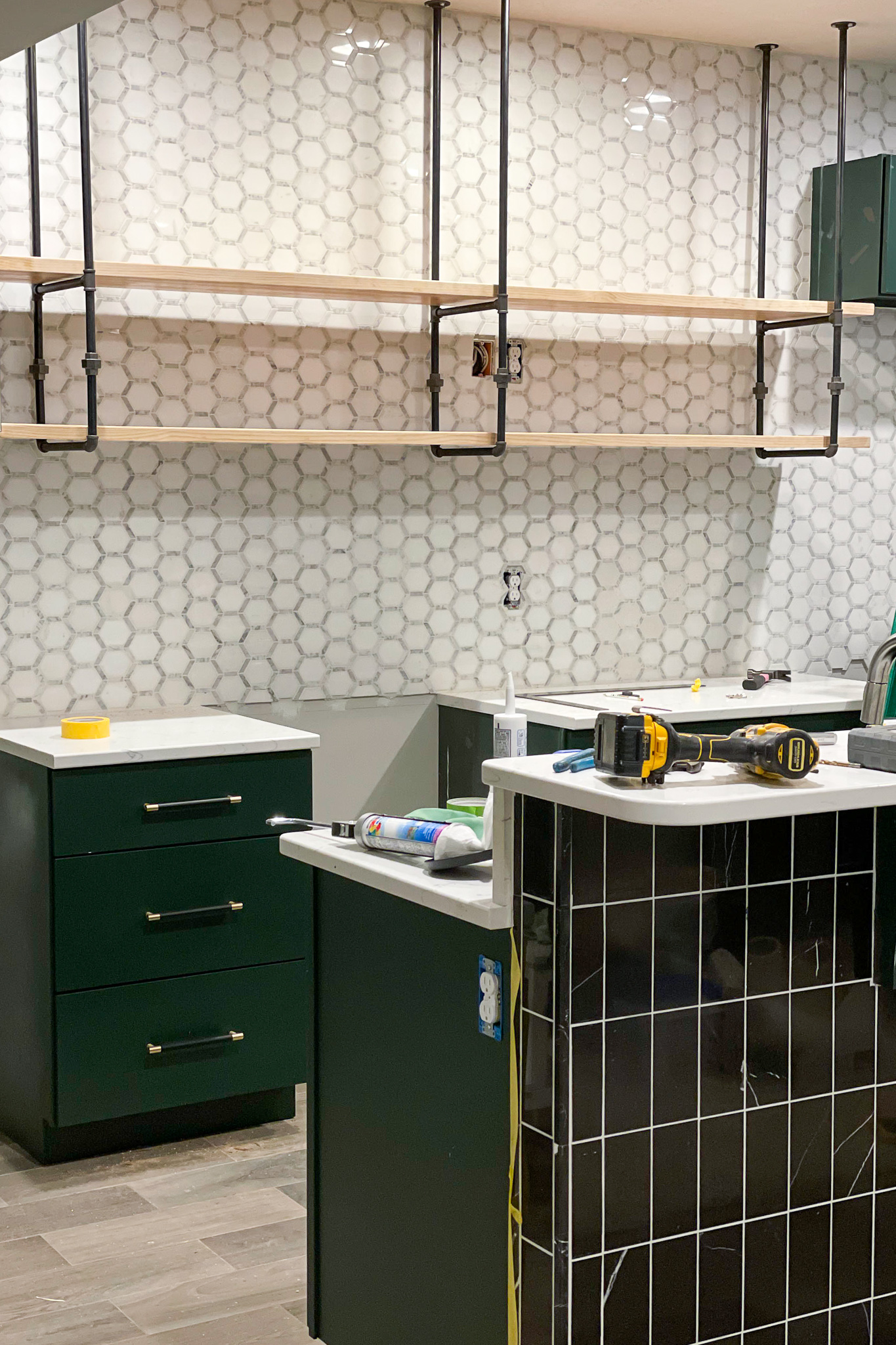 Wait Until You See This DIY Basement Bar Haute House Love