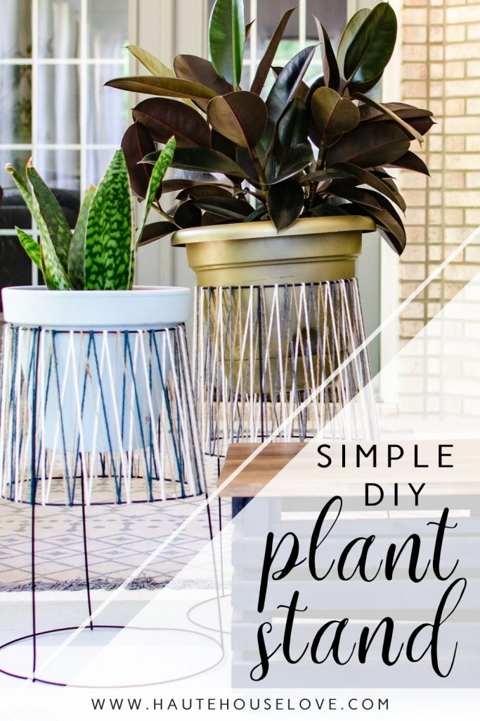 diy plant stand