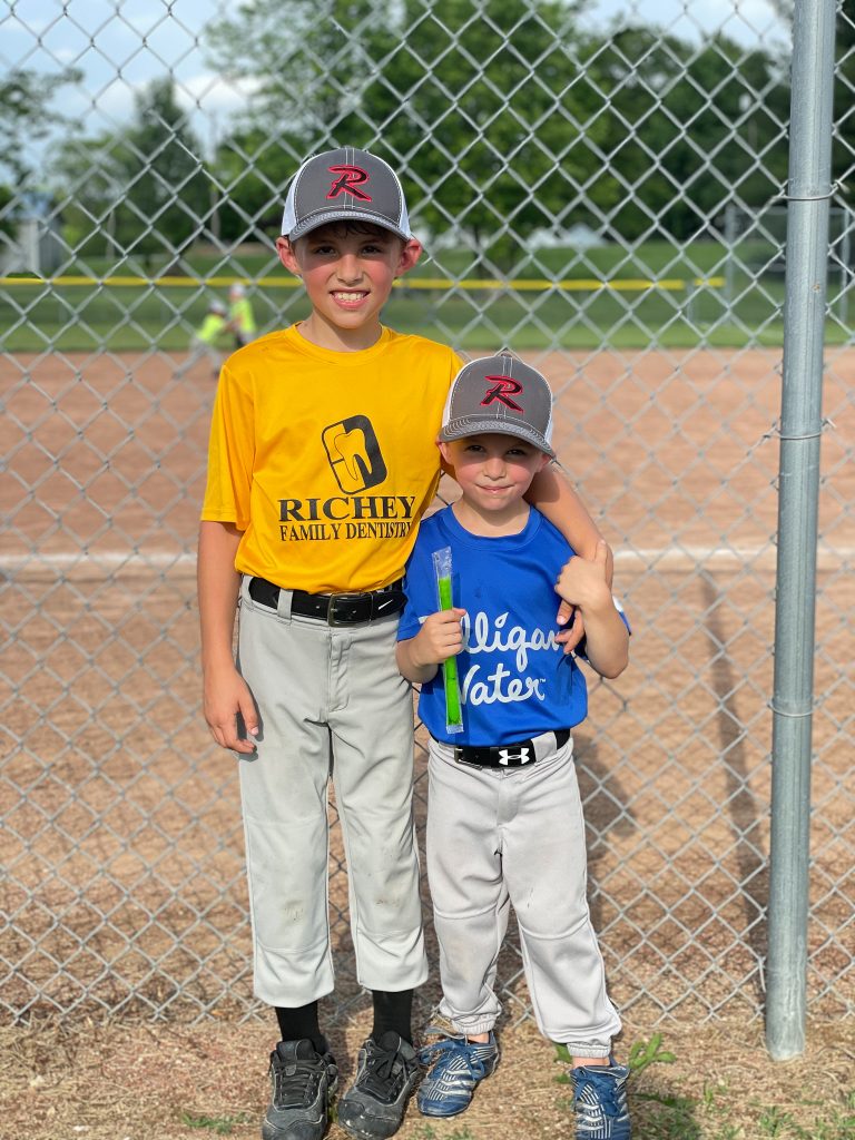 Brothers playing baseball, Proud baseball mom | HauteHouseLove.com