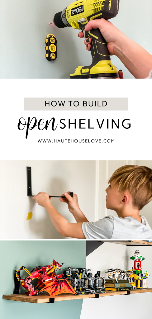 DIY Lego Shelf Tutorial - Remington Avenue