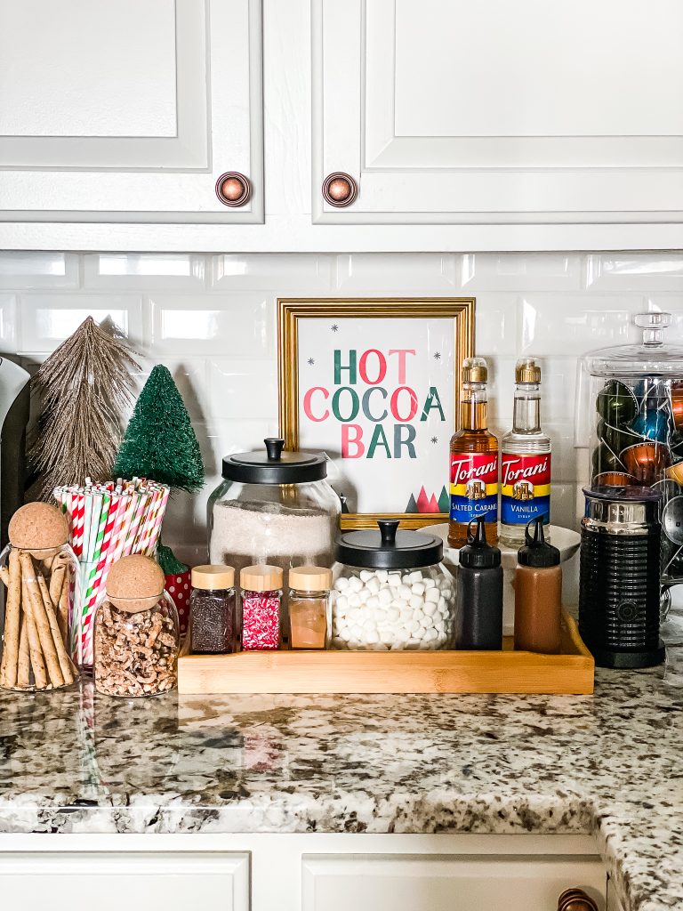 Snowmen & Snowflakes Christmas Hot Chocolate Bar — Design Organize